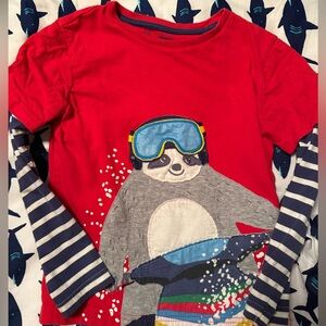 Mini Boden lone sleeve t shirt